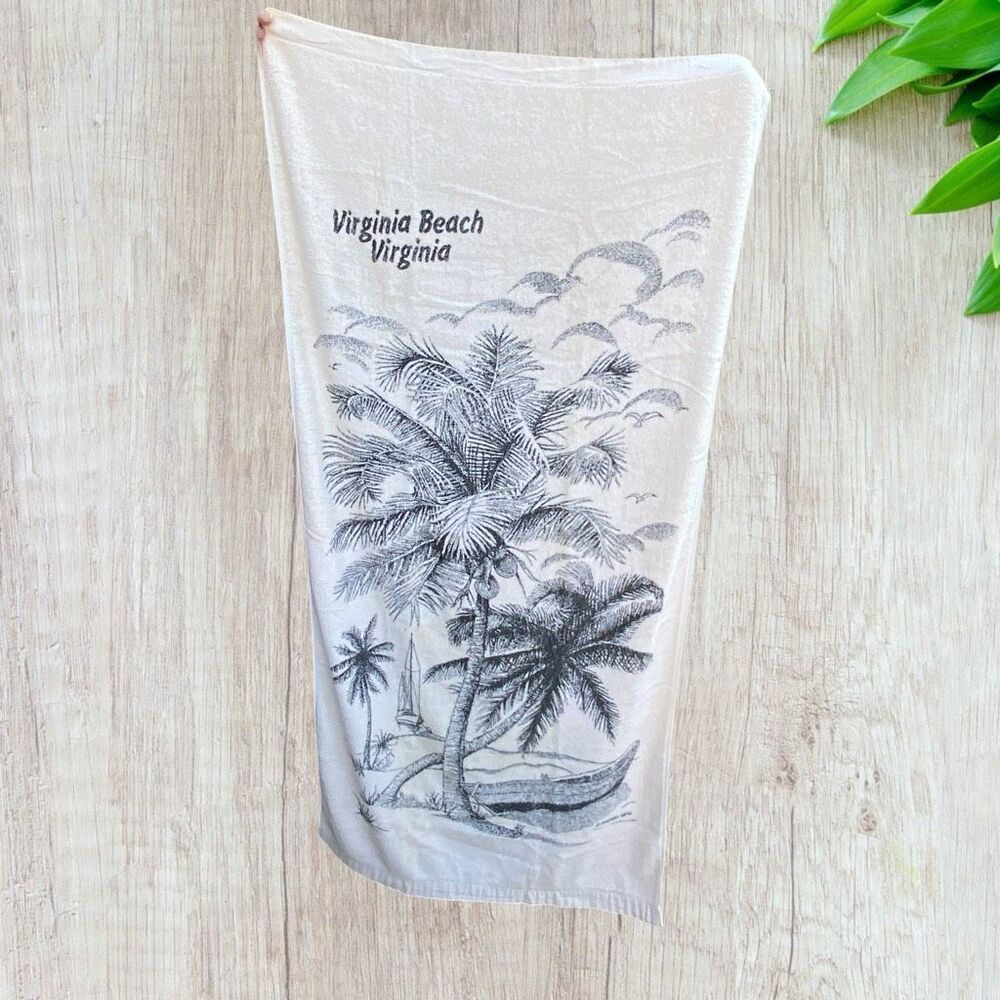 Vintage Virginia Beach Towel
